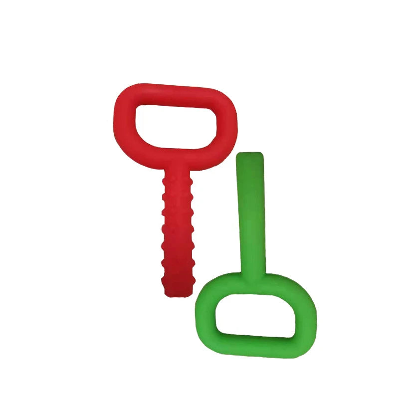 Baby Teether Wristband & Robot Chew Necklace Set
