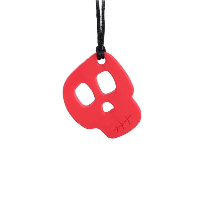 Baby Teether Wristband & Robot Chew Necklace Set