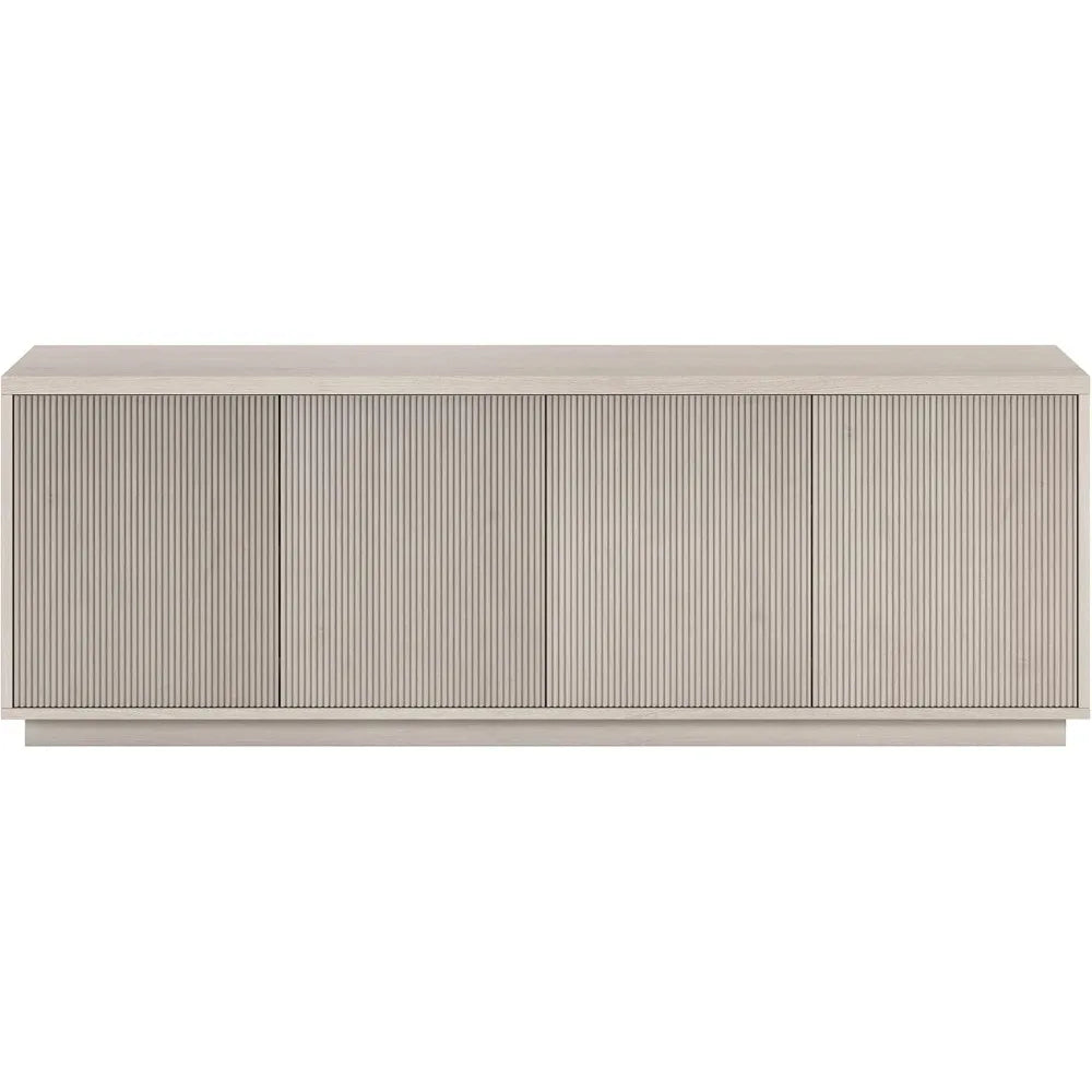 Hanson 70" TV Stand – Alder White Finish