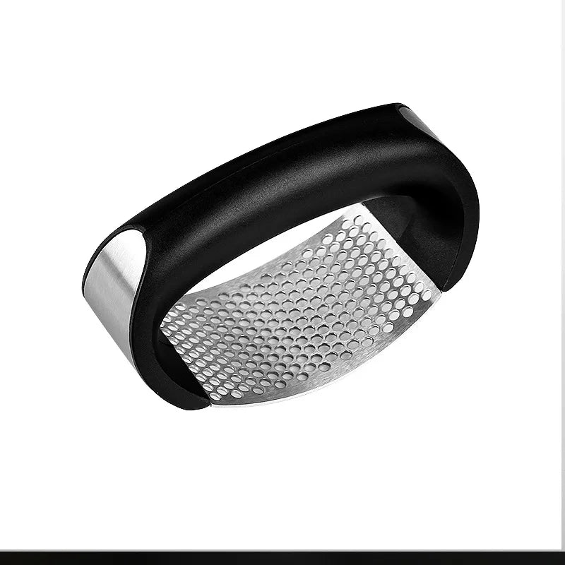 Stainless Steel Garlic Press – Manual Mincer & Kitchen Gadget
