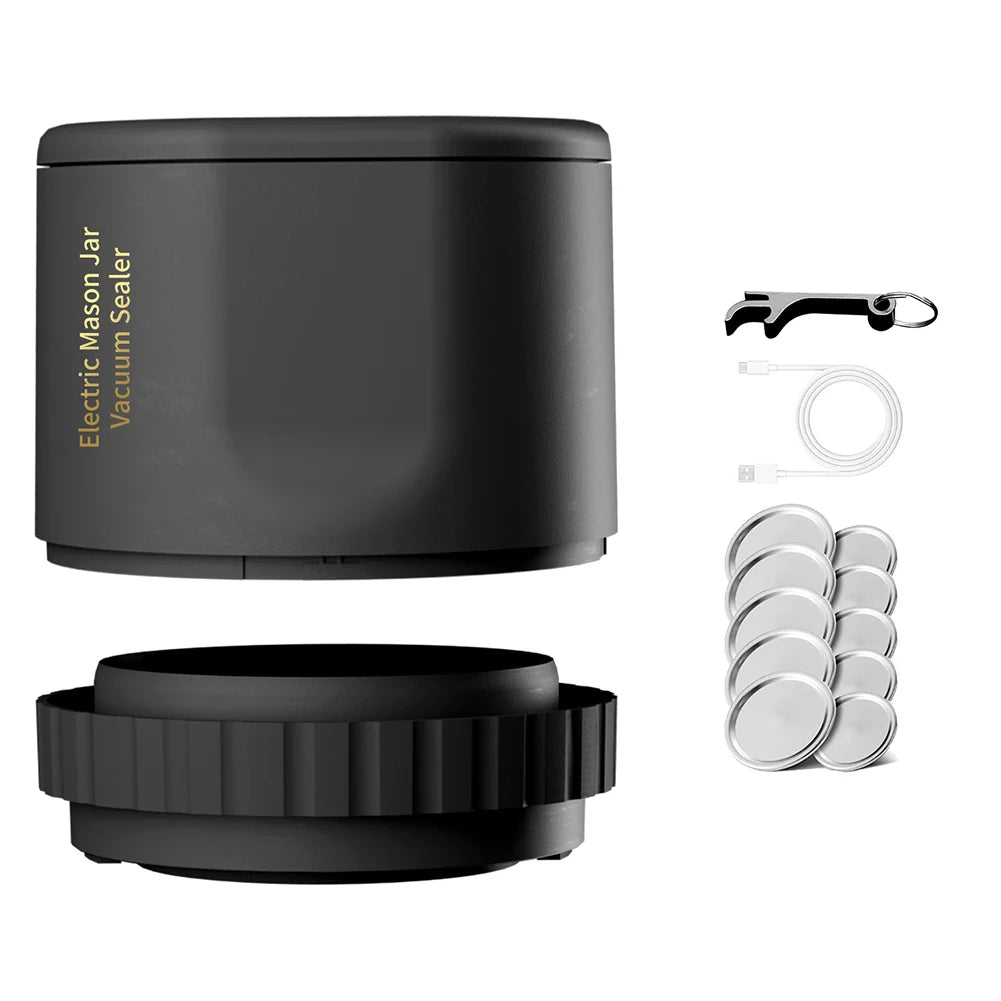 Cordless Mason Jar Vacuum Sealer Kit