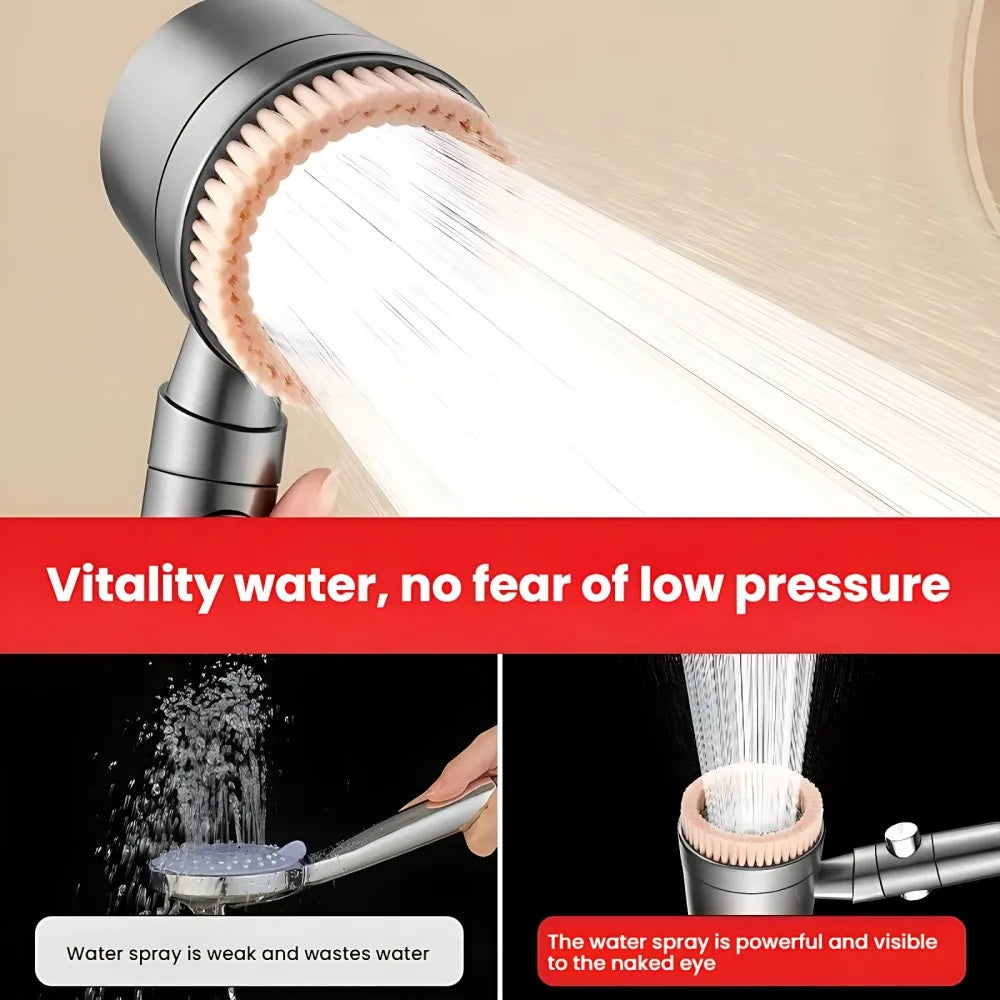 5-Mode High Pressure Turbo Handheld Shower Head