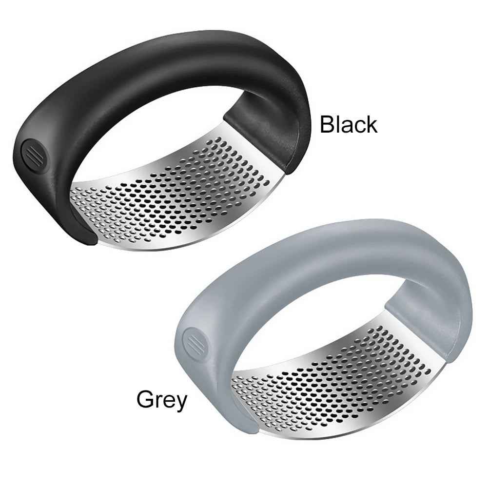 Stainless Steel Garlic Press Crusher
