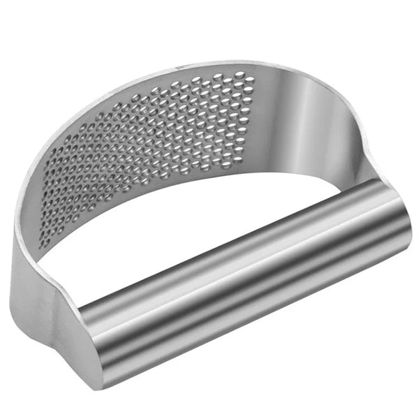 Stainless Steel Garlic Press – Manual Mincer & Kitchen Gadget