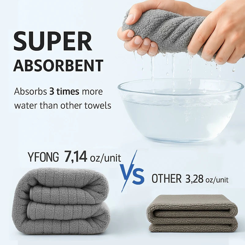 1/4Piece Washcloths Towels Set 100% Turkish Cotton Premium Quality Towels for Bathroom, Quick Dry Soft and Absorbent Turkish Tow
