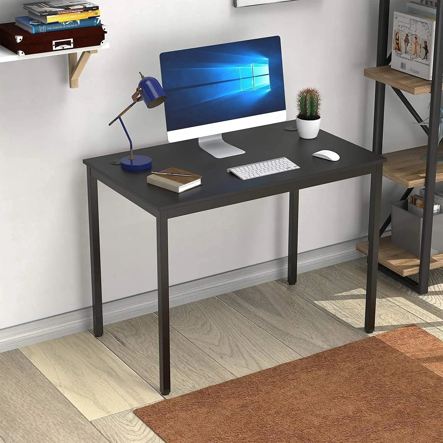 39" Study Computer Desk – Modern Small Space Desk