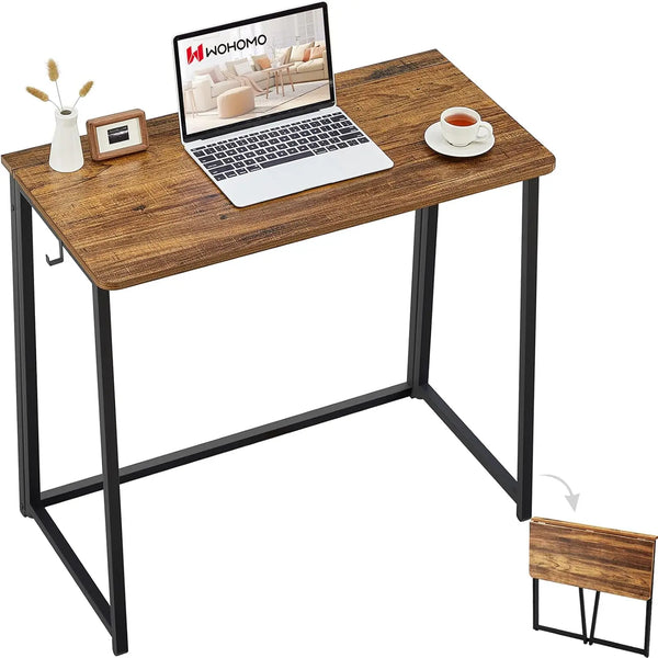 Folding Computer Desk – 31.5" Space-Saving Table