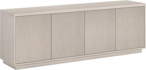 Hanson 70" TV Stand – Alder White Finish
