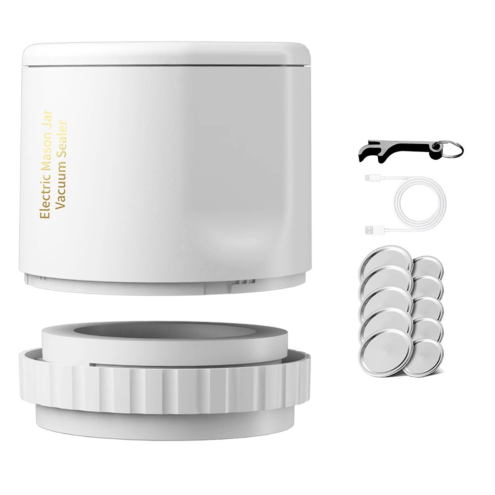 Cordless Mason Jar Vacuum Sealer Kit