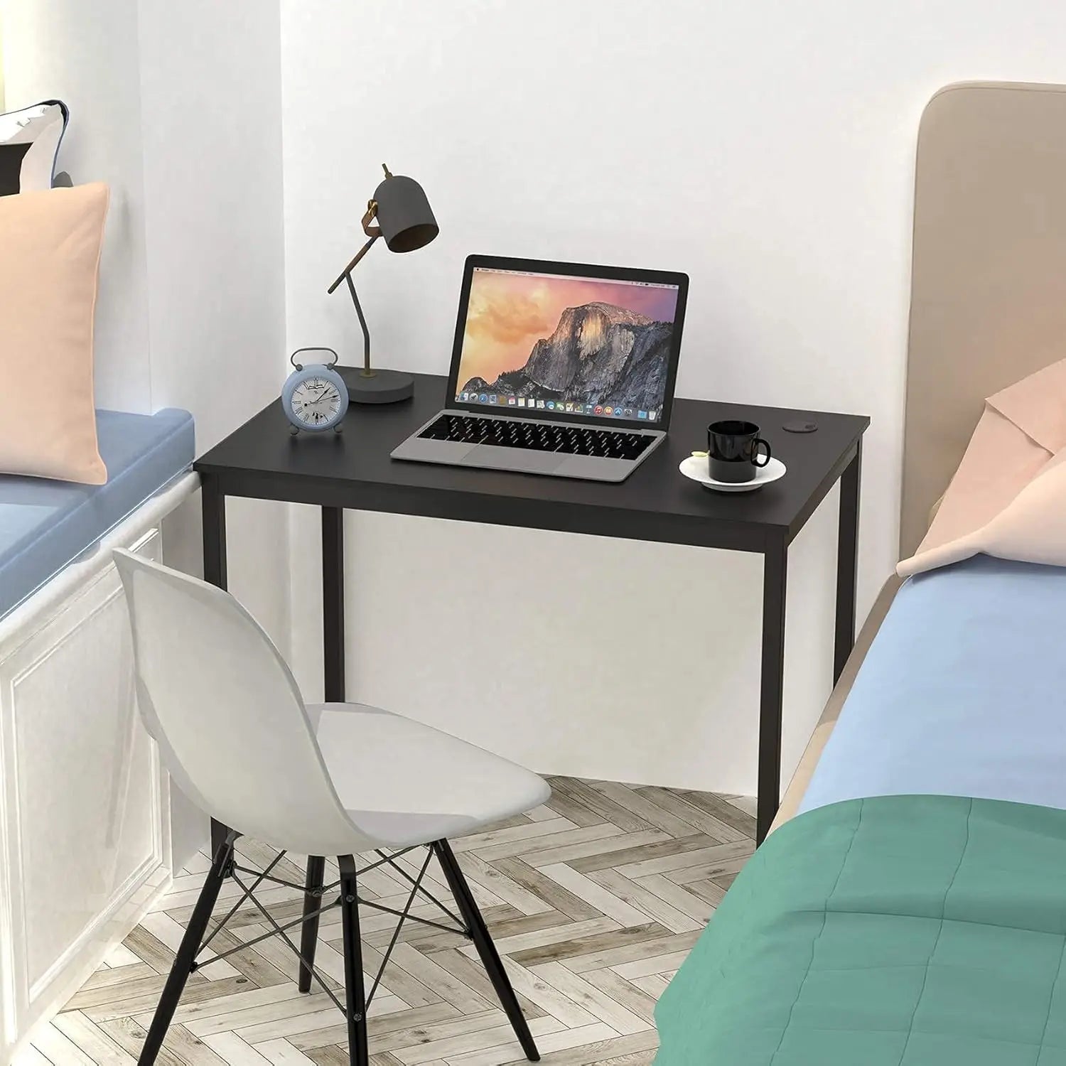39" Study Computer Desk – Modern Small Space Desk