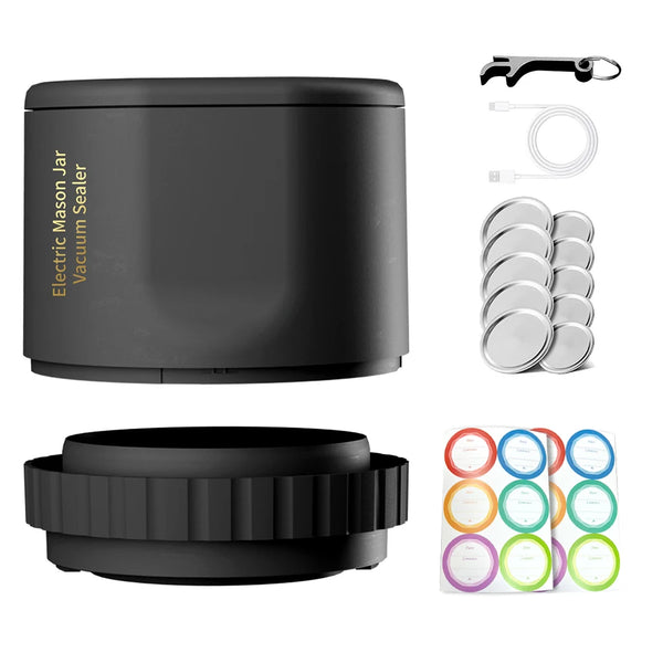 Cordless Mason Jar Vacuum Sealer Kit