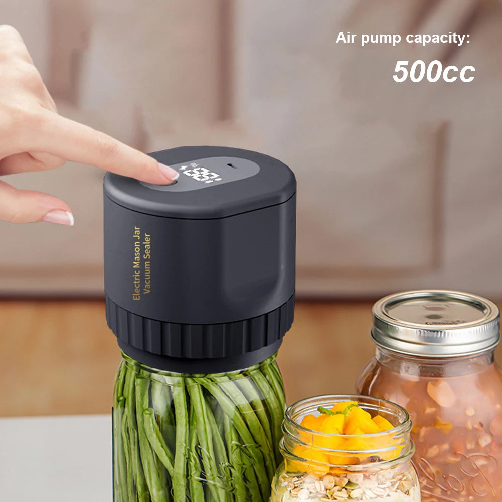 Cordless Mason Jar Vacuum Sealer Kit