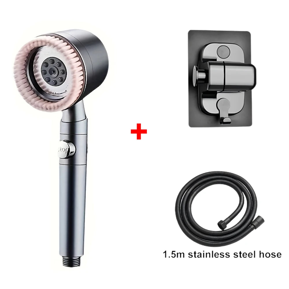 5-Mode High Pressure Turbo Handheld Shower Head