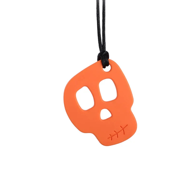 Baby Teether Wristband & Robot Chew Necklace Set